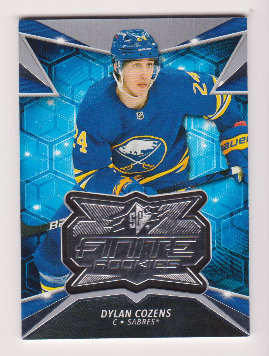 2020-21 SPx Finite Rookies #F22 Dylan Cozens (image for) 2020-21 SPx Finite Rookies #F22 Dylan Cozens